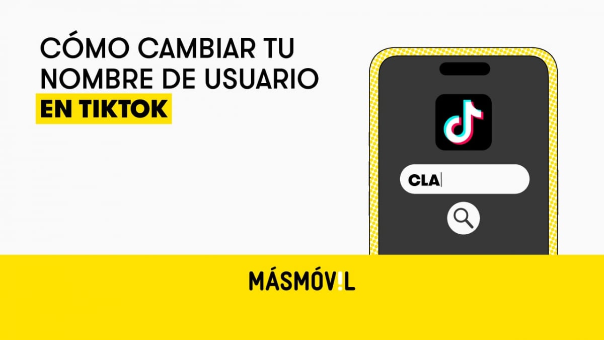 Cómo cambiar tu nombre de usuario en TikTok paso a paso MASMOVIL