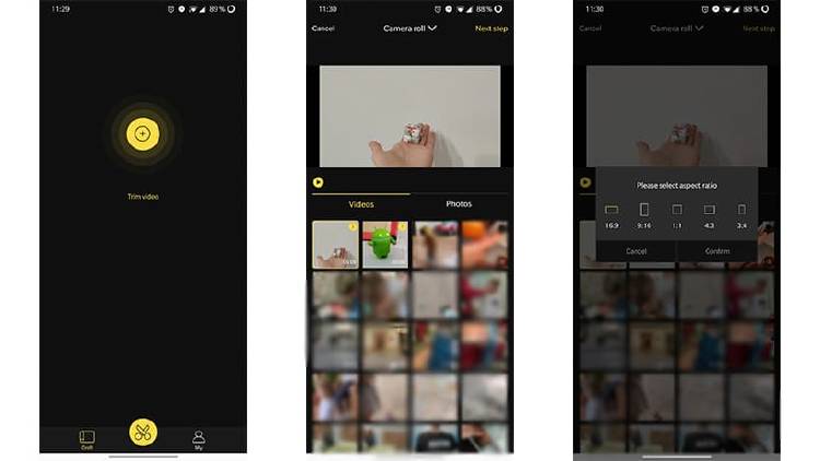 unir video android unir video android