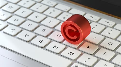 elementos de protección digital Copyright
