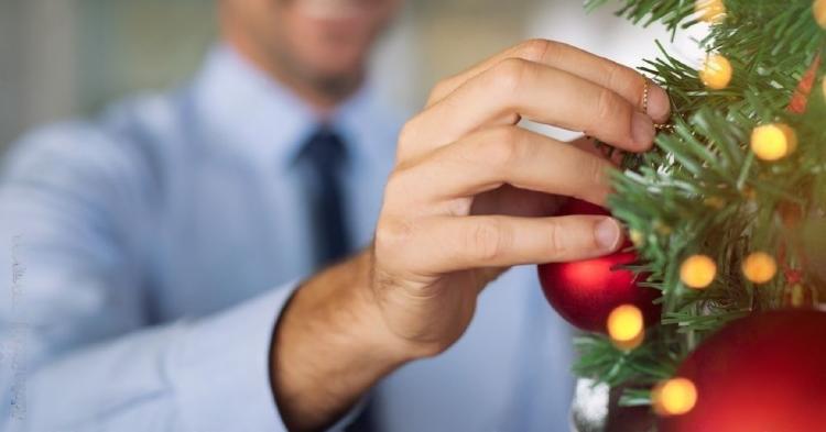 decoración oficina Navidad decoración oficina Navidad