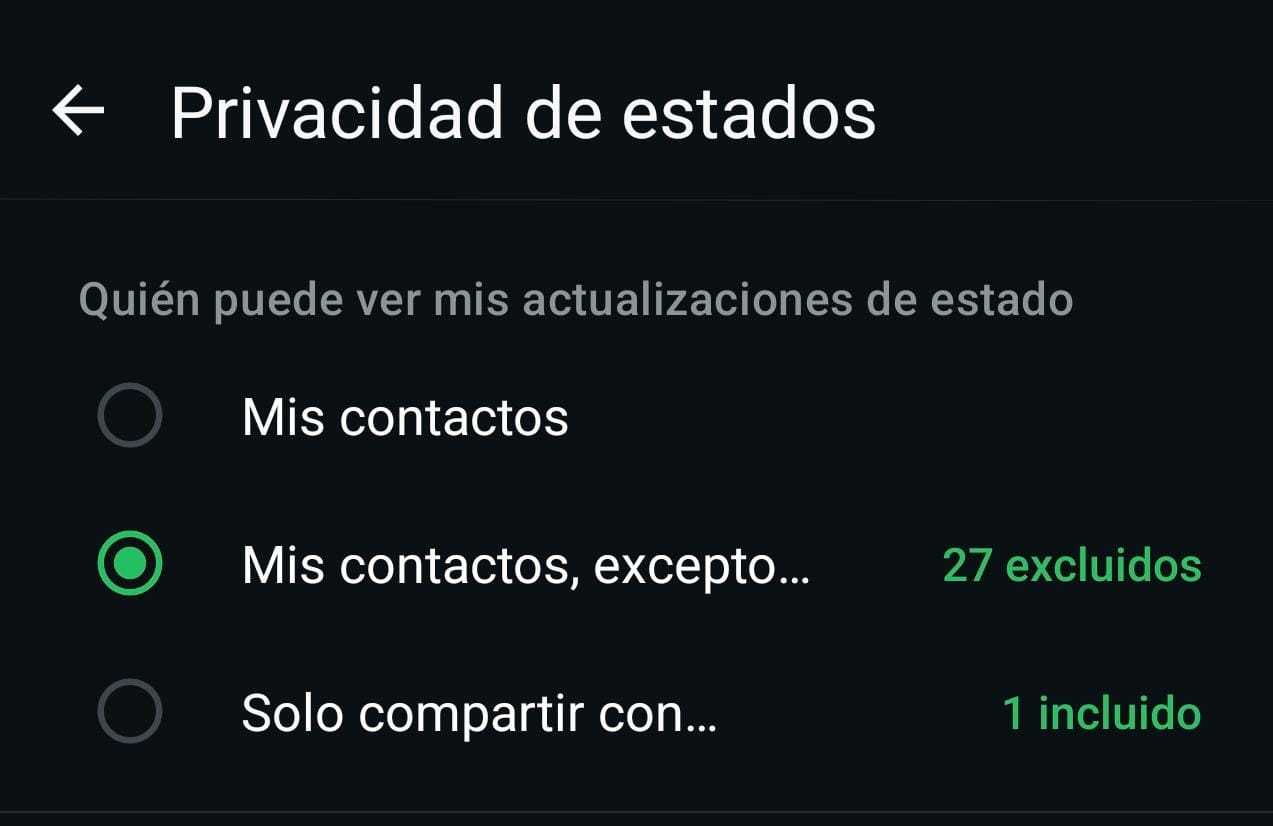 whatsapp estados