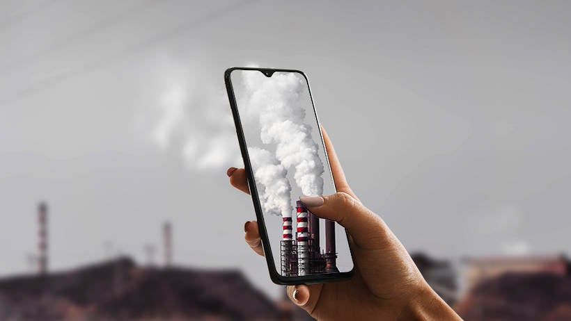 Apps medir contaminación del aire