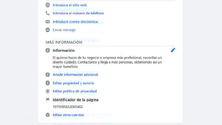 informacion facebook pagina informacion facebook pagina