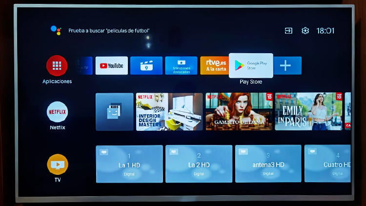 google play store android tv