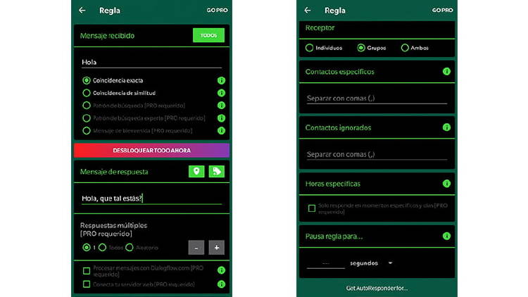 programar respuestas automaticas whatsapp