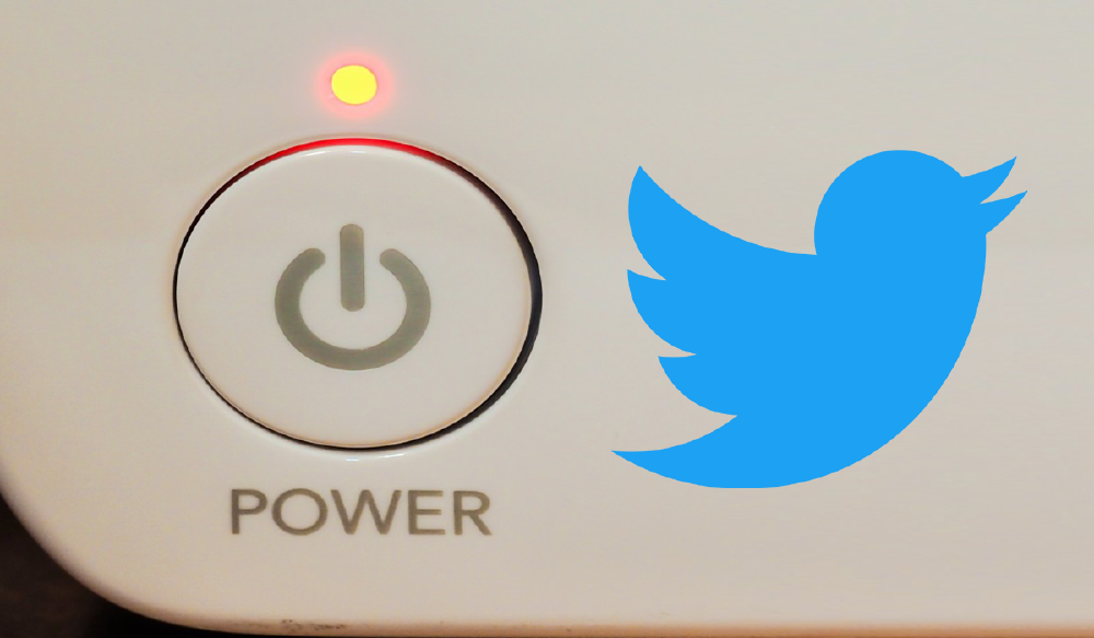 twitter power off