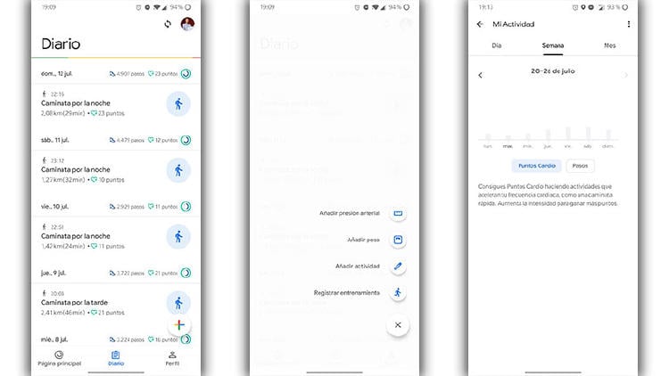 google fit deporte google fit deporte