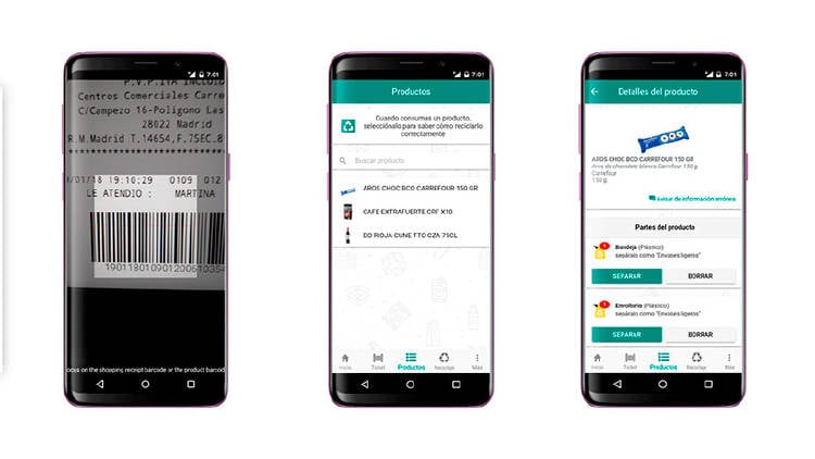 reciclar app carrefour