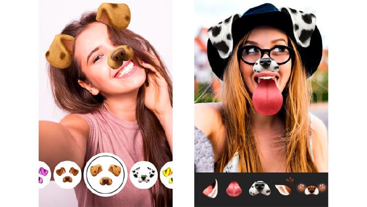 app filtros caras animales