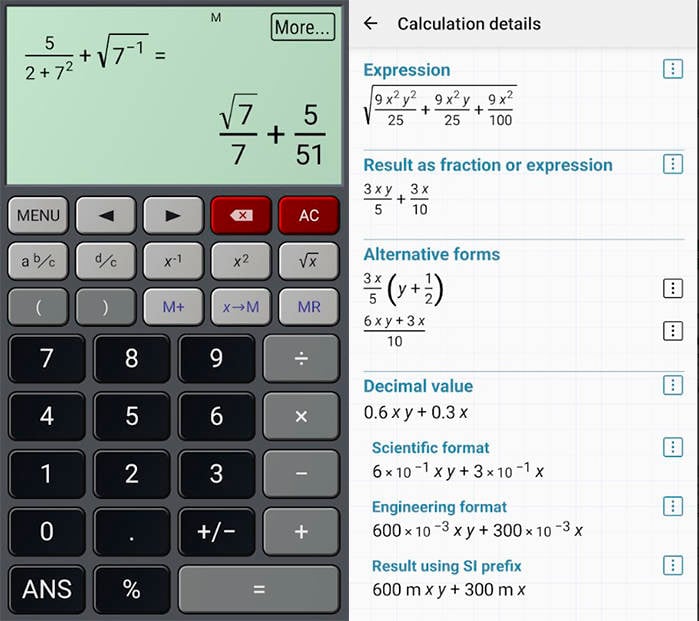 Calculadora científica Calculadora científica