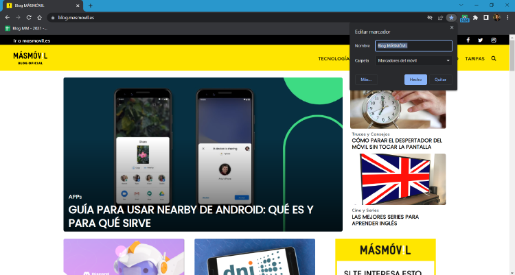marcadores Google marcadores Google