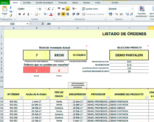 control de inventario Excel control de inventario Excel