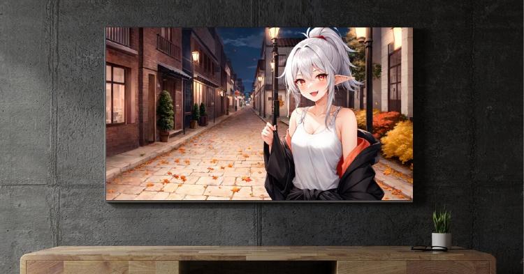 anime en una tele anime en una tele