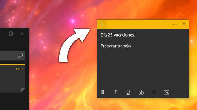 añadir notas añadir notas