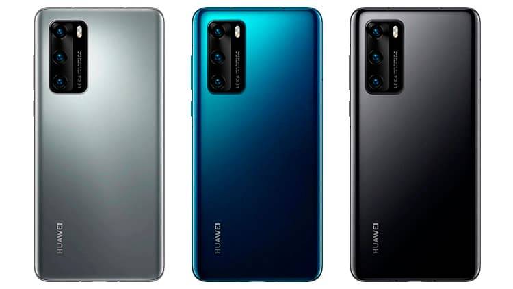 diseño huawei p40