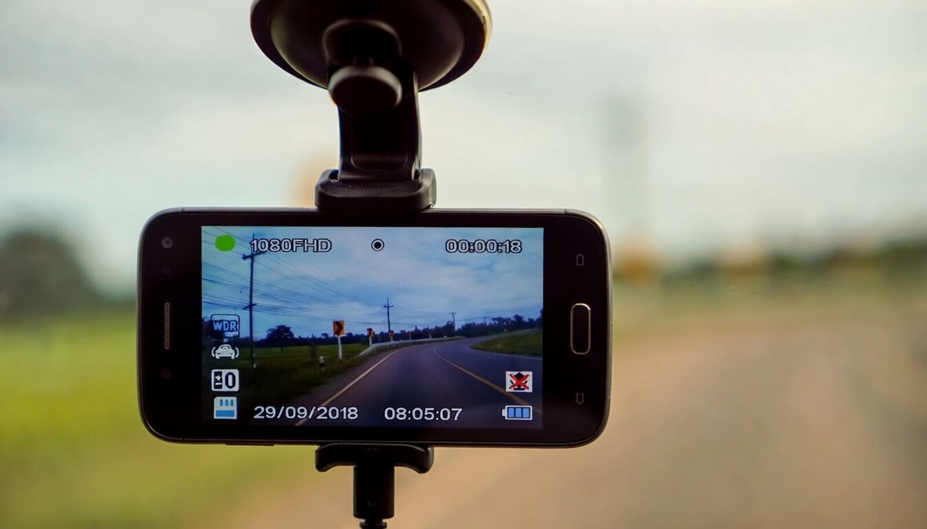 camara coche movil viejo