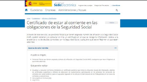 Sede Electrónica Seguridad-Social Sede Electrónica Seguridad-Social