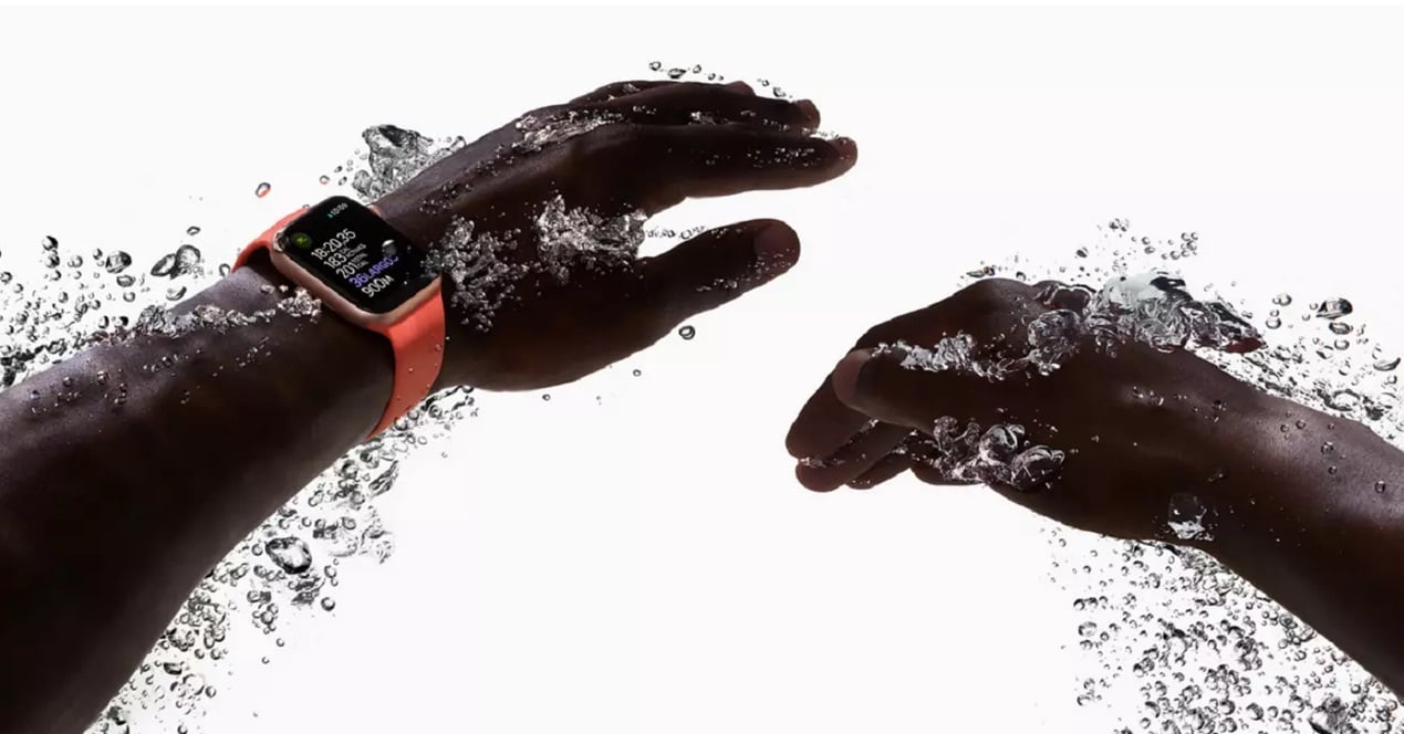 apple watch agua