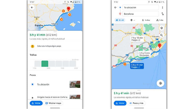 peajes google maps peajes google maps