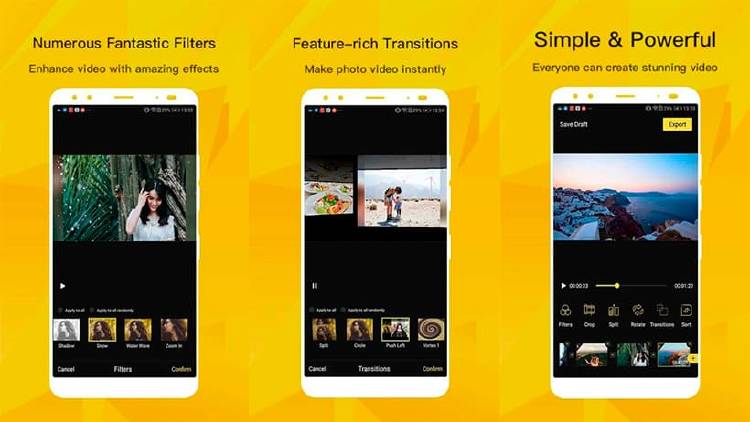 Mejores editores de vídeo que puedes descargar en Android Mejores editores de vídeo que puedes descargar en Android
