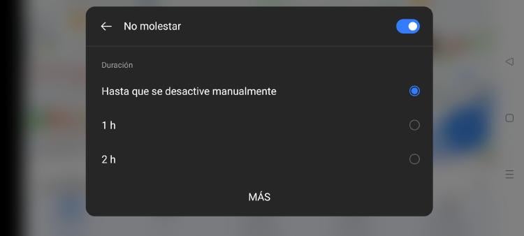 no molestar