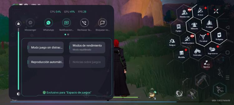 modo juego Android modo juego Android
