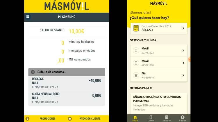 Nueva app MÁSMÓVIL Nueva app MÁSMÓVIL