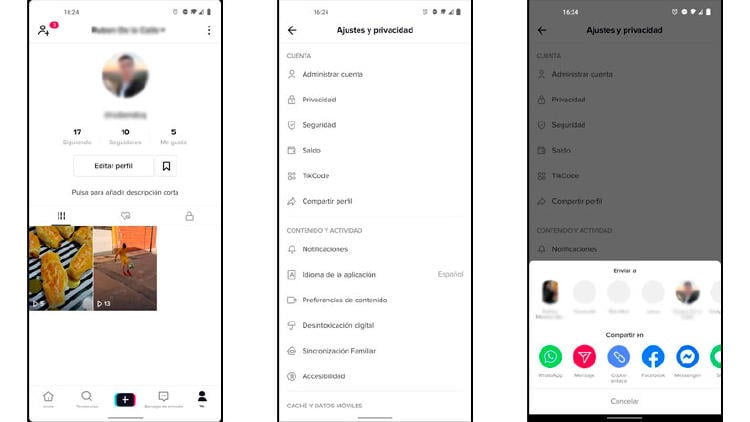 compartir enlace tiktok compartir enlace tiktok
