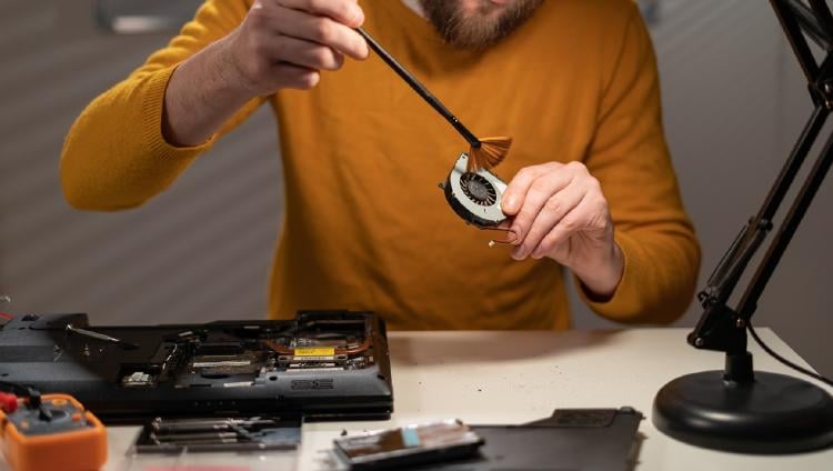 ordenador sucio ordenador sucio