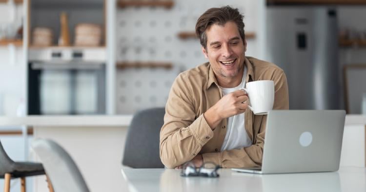 café en la oficina