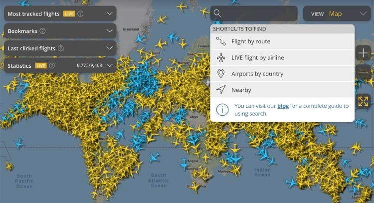 flightradar flightradar