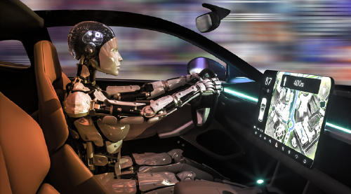 coche robot machine learning coche