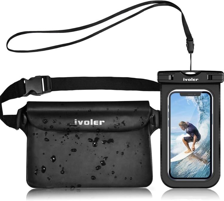 Bolsa waterproof con riñonera Bolsa waterproof con riñonera