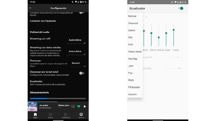 ecualizador sonido spotify ecualizador sonido spotify