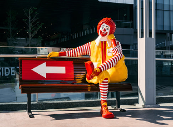 mascota Ronald McDonald mascota Ronald McDonald