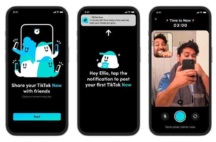 tiktok now tiktok now