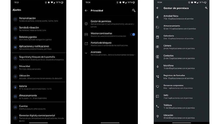 ajustes permisos android ajustes permisos android