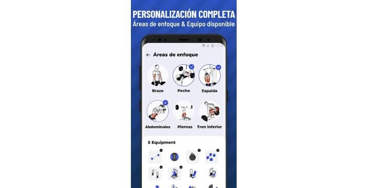 Ejercicios en el Gimnasio Ejercicios en el Gimnasio