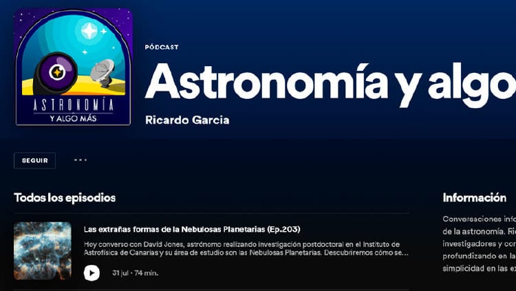 podcast astronomia