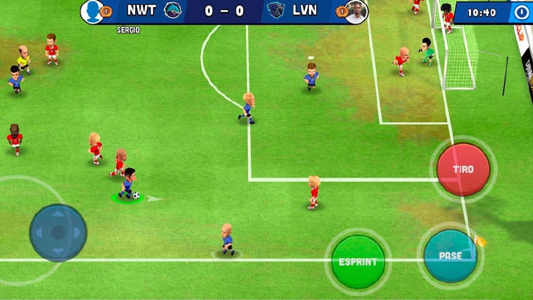 juego mini football movil