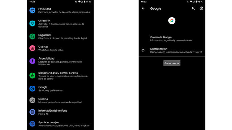 cambiar contraseña google movil cambiar contraseña google movil