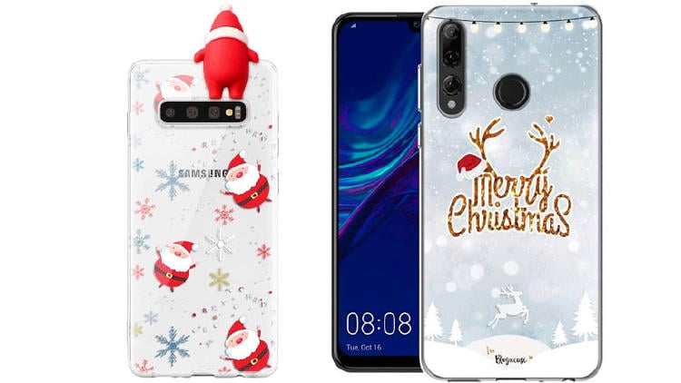 personalizar funda movil navidad