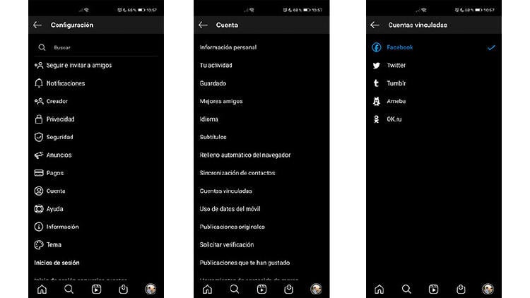vincular facebook instagram vincular facebook instagram
