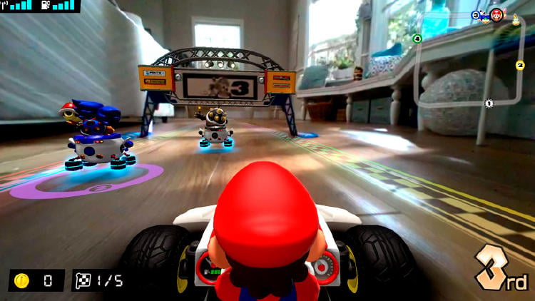 mario kart live realidad aumentada