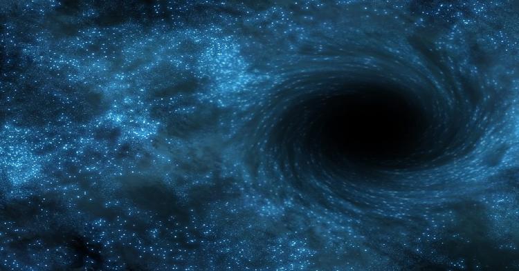 agujero negro espacio