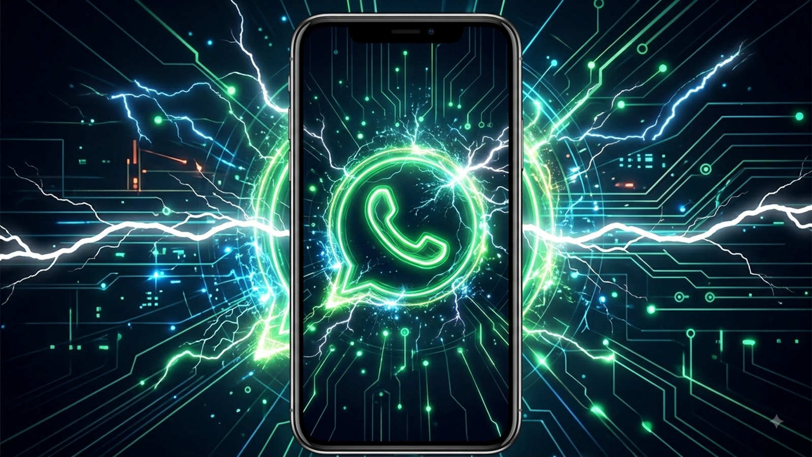 Logo WhatsApp electrico