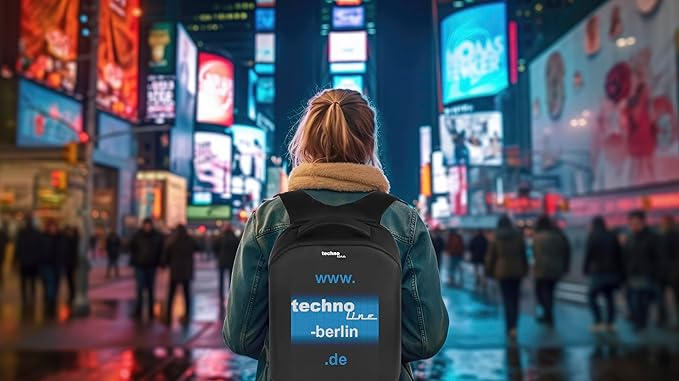 mochila LED