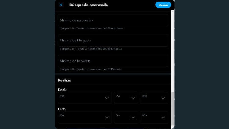 busqueda mejorada twitter
