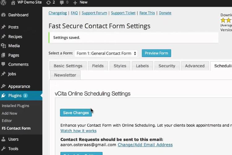 Fast Secure Contact form