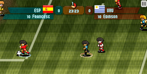 juego de fútbol para móvil |Pixel cup soccer